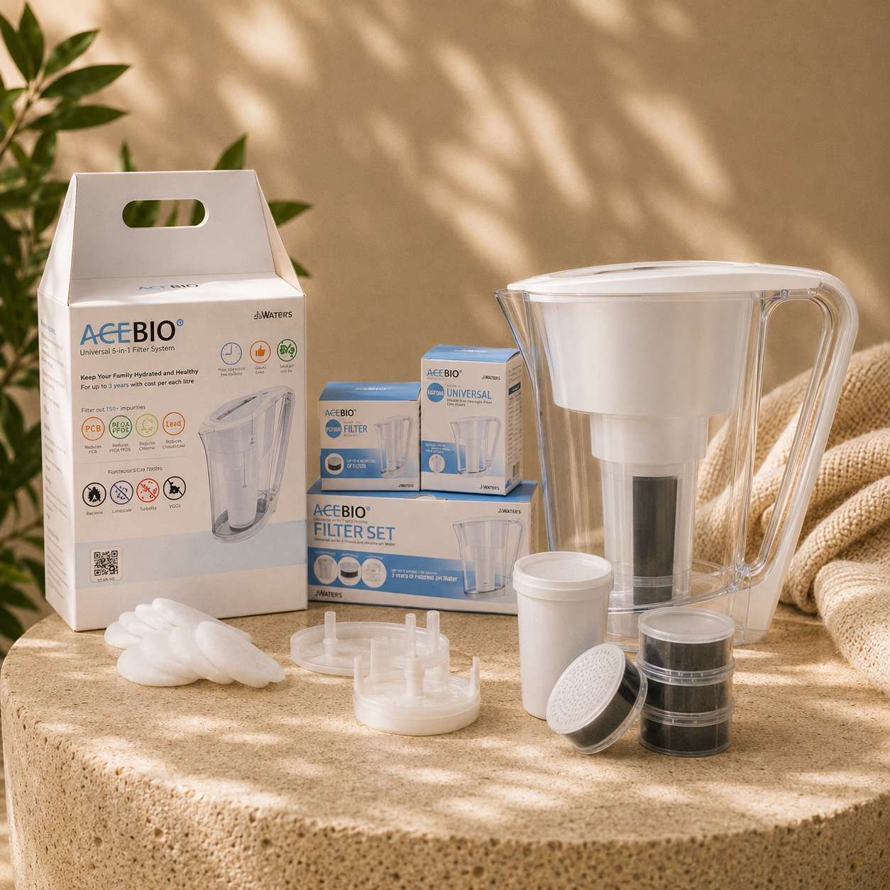 Ace Bio 1L Filter Jug