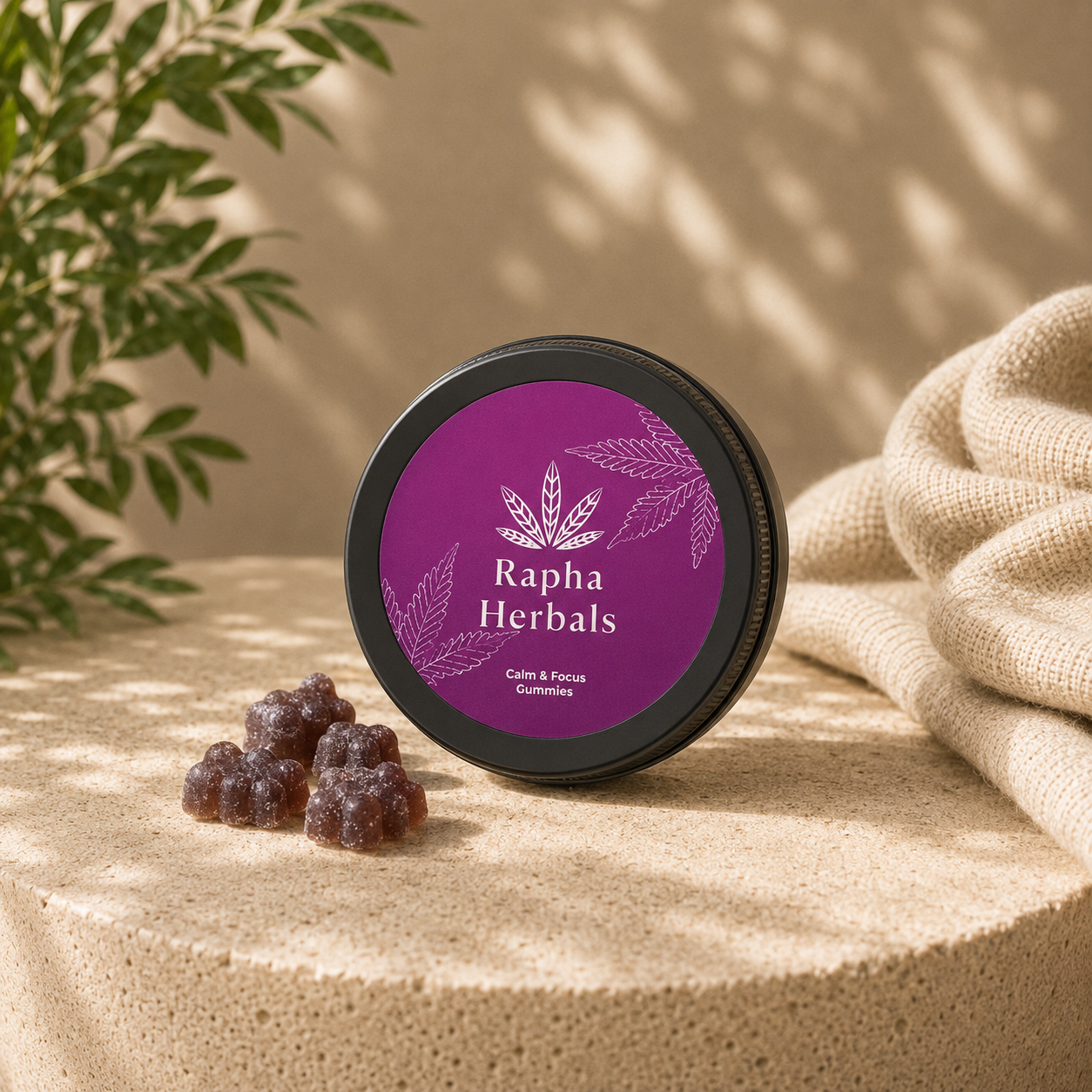 Calm & Focus Gummies tin 20pcs