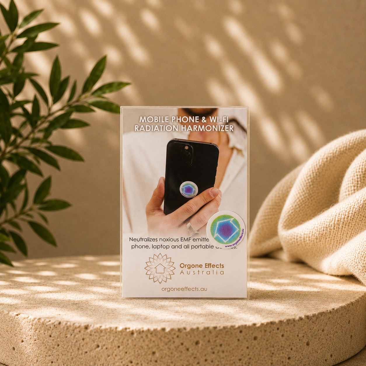 Mobile Phone and Wi-Fi Radiation Harmonizer