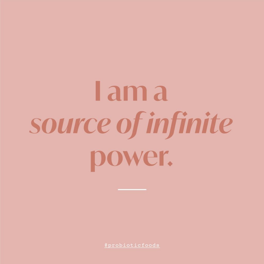 I am a source of infinite power.
