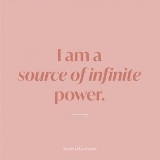 I am a source of infinite power.