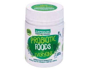 Probiotic Foods for Everyone Certified Organic Capsules